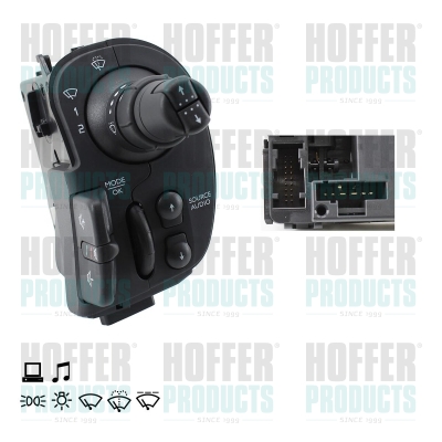 Commande au volant multifunction