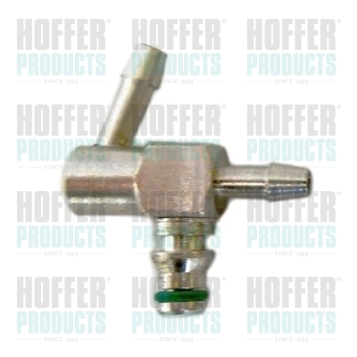Verbinding diesel retourleiding