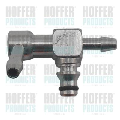 Verbinding diesel retourleiding