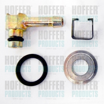 Verbinding diesel retourleiding