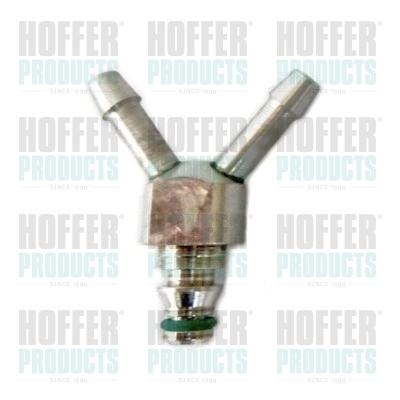 Verbinding diesel retourleiding
