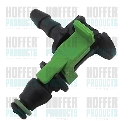 Verbinding diesel retourleiding
