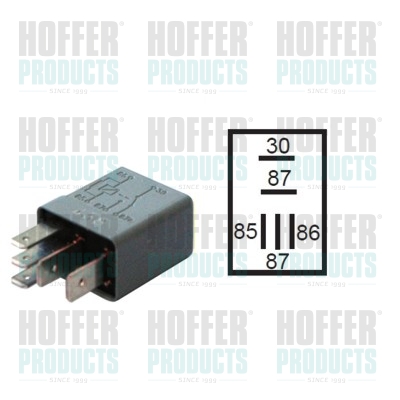 Relais 12V-20/10A 1 S.C.