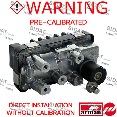 [48.1052AS] ACTUATOR FOR TURBOCHARGER - ELECTRONIC
