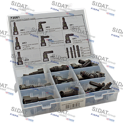 [73081] ASSORTIMENT DE CONNECTEURS POUR POMPES