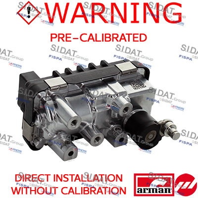 [48.1082AS] ACTUATOR FOR TURBOCHARGER - ELECTRONIC