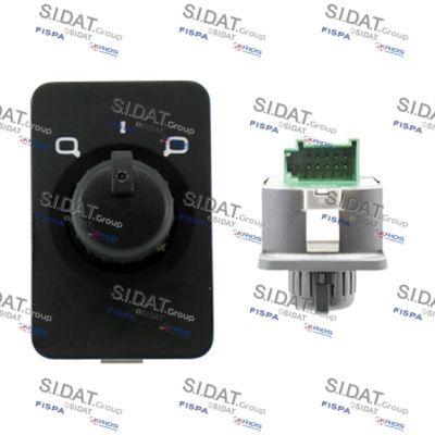 [640750A2] BOUTON DE REGLAGE RETROVISEUR