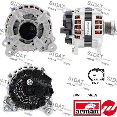 [A12BH0882AS] ALTERNATOR