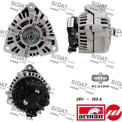 [A24BH0046AS] ALTERNATOR